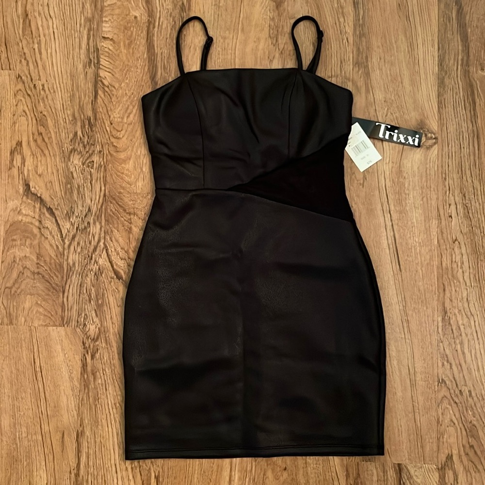 NWT Trixxi Mesh Cutout Bodycon Mini Dress